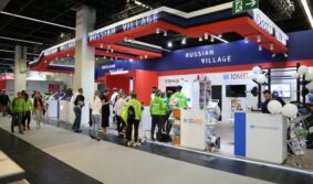Первый коллективный российский стенд был представлен на выставке фитнеса FIBO – 2018 в Кёльне