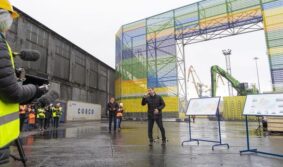 В АО «ММТП» введена в эксплуатацию первая очередь пылеветрозащитных экранов