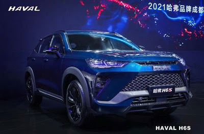 GWM впервые представляет новый купе класса SUV — HAVAL H6S с множеством ярких особенностей