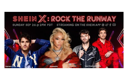 SHEIN объявляет о начале реализации проекта SHEIN X ROCK THE RUNWAY с коллекцией FW2021