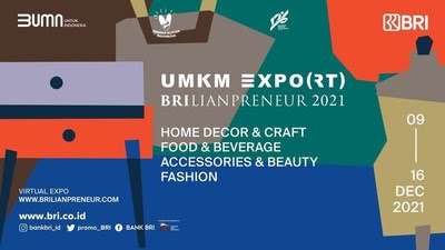 500 предприятий МСМБ выходят на мировой уровень через UMKM EXPO(RT) BRIlianpreneur 2021