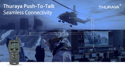 О запуске новой системы радиосвязи Thuraya Push-to-Talk объявила Thuraya