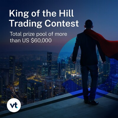 VT Markets объявляет о конкурсе King of Hill с призом в размере более 60 000 долларов США